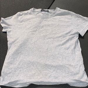 Plain Gray T from Brandy Melville